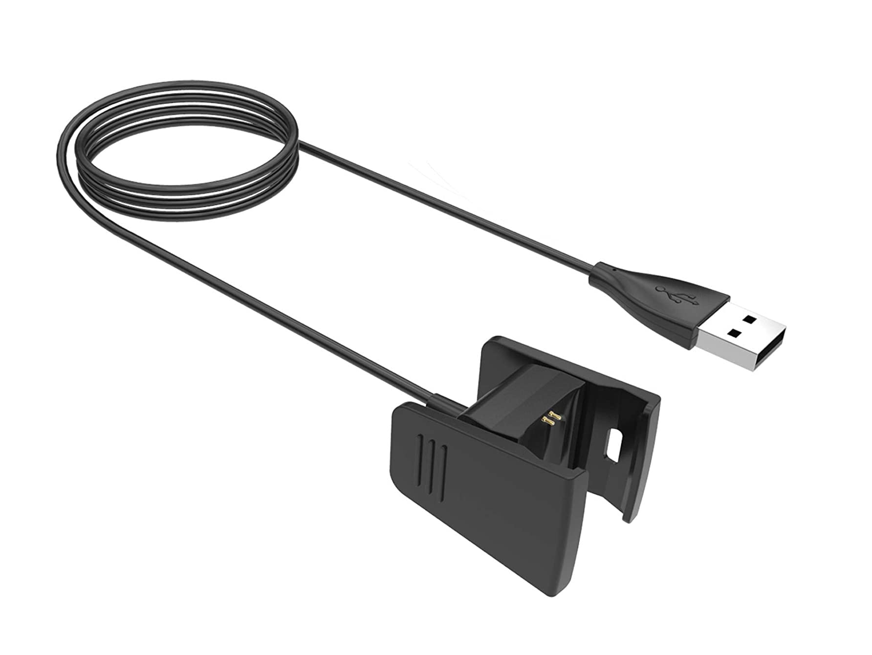 Mr. Gadget's Solutions® Charging Cable Compatible With Fitbit Charge 2, Replacement USB Charger Cable, Black