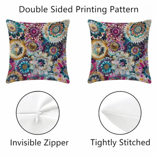 Housse coussin extérieur imperméable lavable anti taches