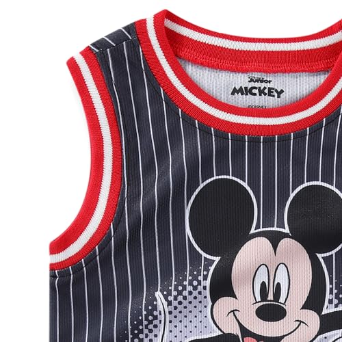 Image of Disney Mickey Mouse Boys Mesh Tank Top and Shorts Set for Toddler and Big Kids