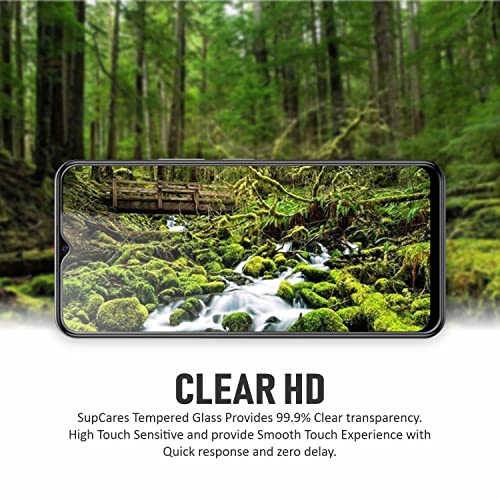 Image of Casodon 5D Tempered Glass Screen Protector Guard for iQoo Z7 5G - Black