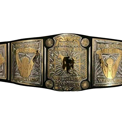 North American Mid South Heavyweight Wrestling Title Replica Championship Belt3