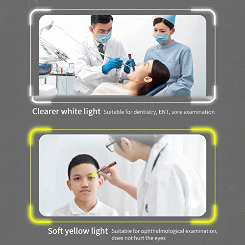 Lampe de diagnostic rechargeable IPX4 à double éclairage LED médical - 3