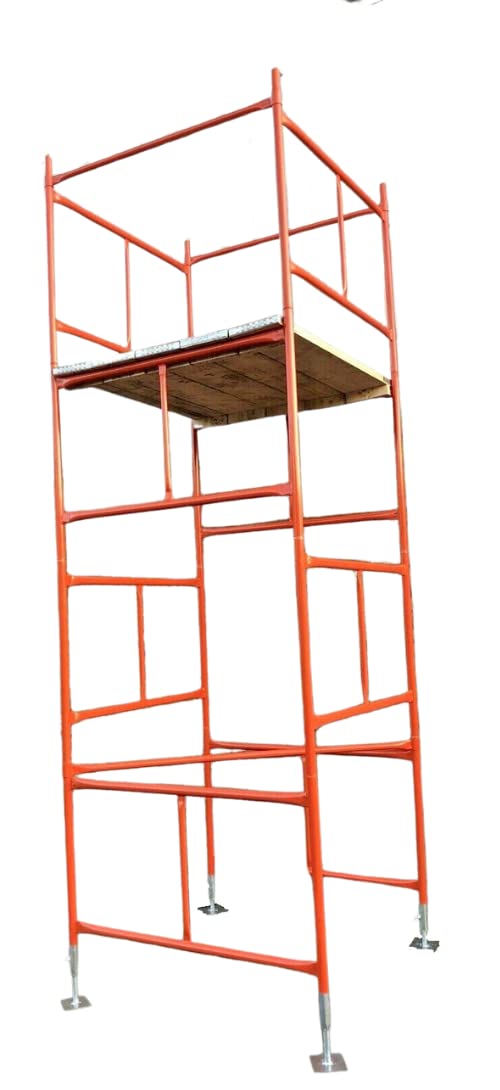 Steel PPC Coated Scaffold Scaffolding Tower 7.77m Working Height - 4x4 ...