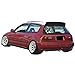 Roof Spoiler Compatible with 1992-1995 Honda Civic 3 Door Hatchback, BYS Style ABS Painted Glossy Black Rear Deck Lip Wing by IKON MOTORSPORTS, 1993 1994