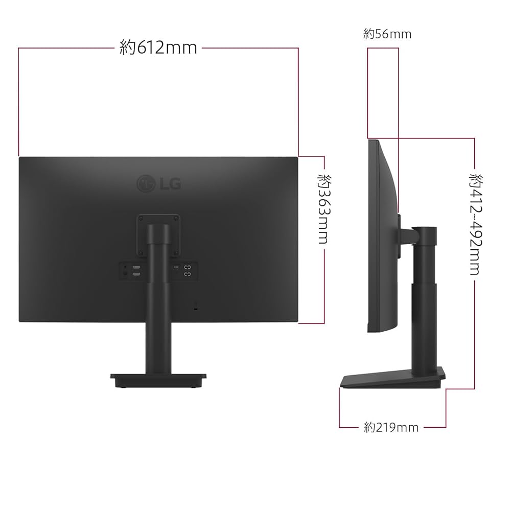 Amazon.co.jp: LG モニター ディスプレイ 27MS570B-B 27インチ