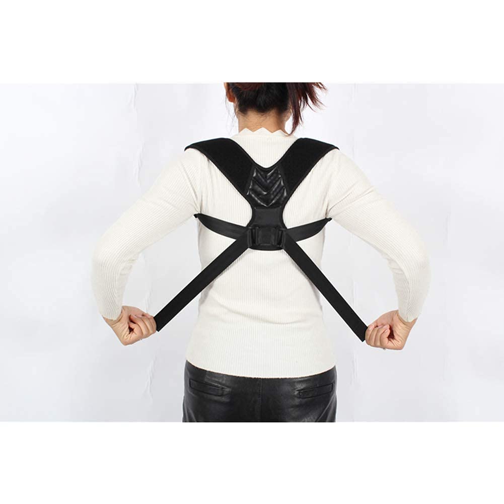 Correttore posturale Cintura di Supporto per la Schiena Corpo Traspirante per clavicola Postura Regolabile per prevenire la gobba Cintura Tutore posturale per Terapia fis