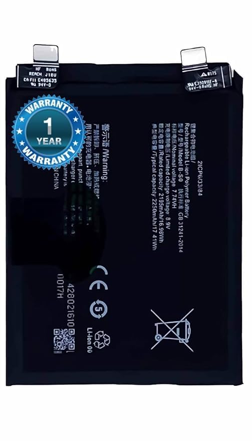 Image of Original B-S0 Battery for Vivo iQOO 8 Pro Battery with 1 Year Warranty**** (ERT9)