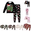 Boys Girls Sets 2 Piece Funny 67 Meme Matching Sets Long Sleeve Cute 67 Shirt and Joggers Set Kids Christmas Clothes