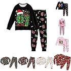 Boys Girls Sets 2 Piece Funny 67 Meme Matching Sets Long Sleeve Cute 67 Shirt and Joggers Set Kids Christmas Clothes