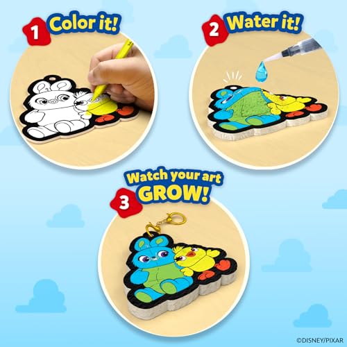Image of Skillmatics Disney•Pixar Toy Story Aqua Puffs - 3D Art Kit, Mess-Free Paint by Number Craft for Kids, DIY Color & Inflate Activity, Travel Toys & Gifts for Ages 4, 5, 6, 7, 8, 9, 10, 11, 12