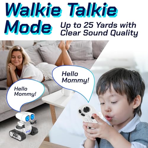 Hopetiger B4 Rc Robot Toys For Kids - Rechargeable Walkie Talkie Remote Control Toy thumb #1