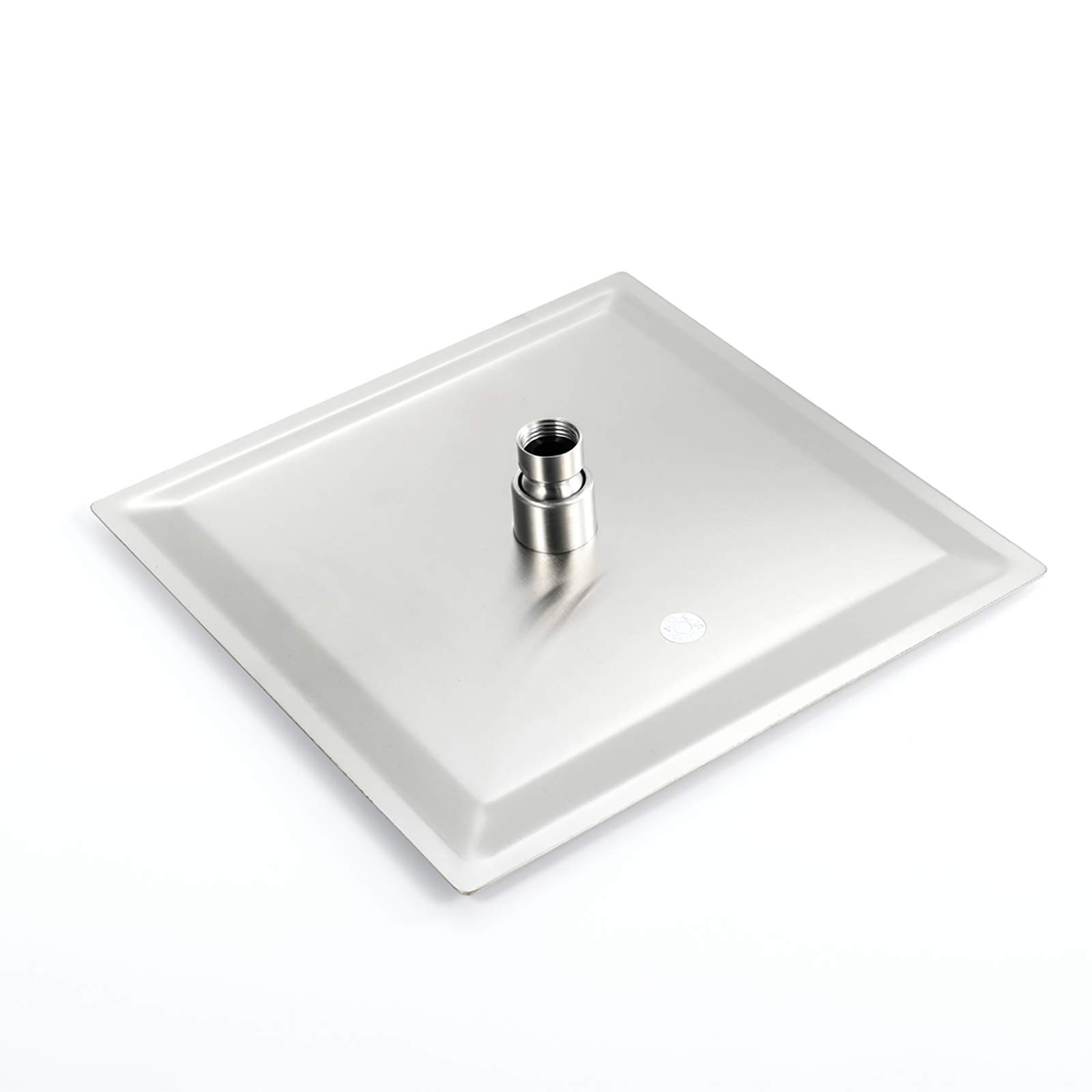 Duchas de Mano Cabezales Cromados Cuadrados Acero Inoxidable 304 Lluvia Grande Alta Presión Cabezal de Ducha Fijo Ultrafino Rosca Universal G1/2 I Araña