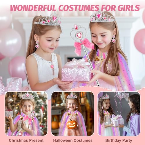 Disfraz de Princesa 9 piezas para niñas FunMission miniatura 5