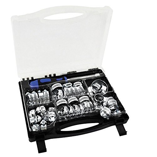 Preisvergleich Produktbild Bond Hardware® 51-teiliges Schlauchklemmen-Set Schlauchschellen / Rohrschellen