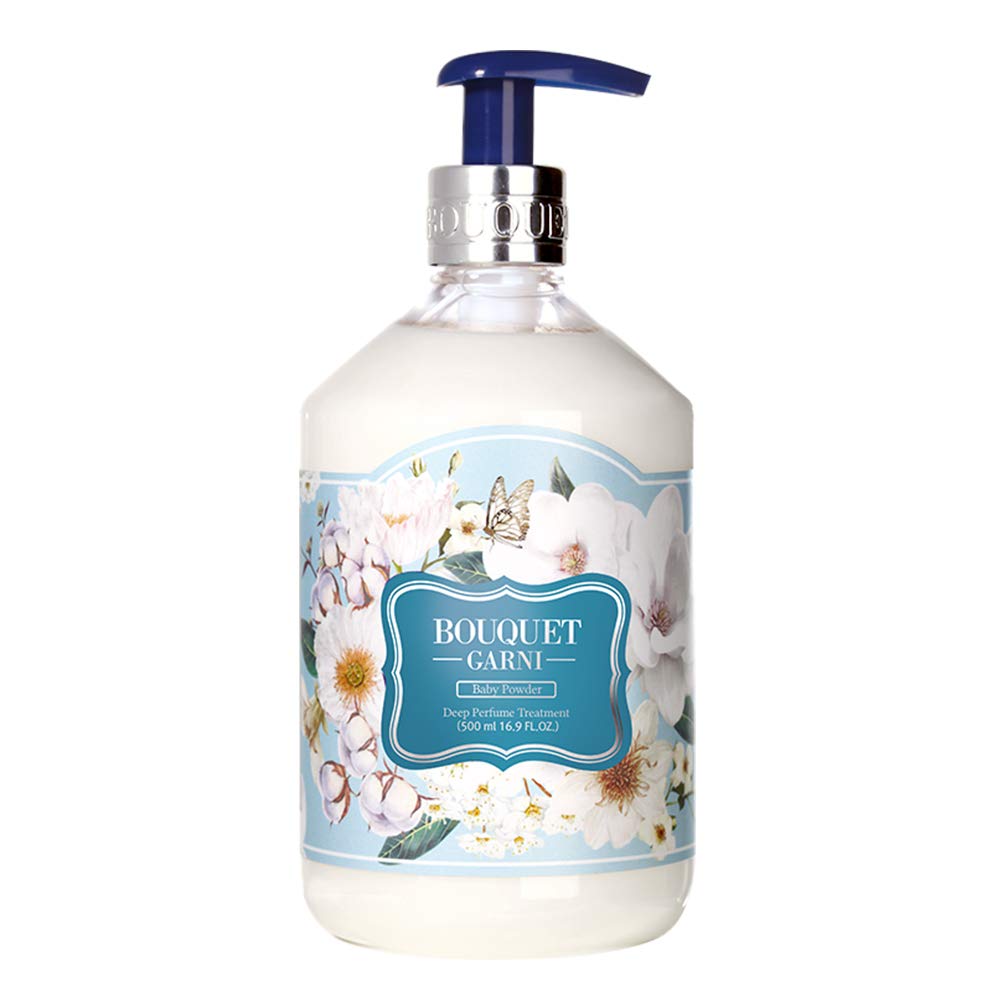 Bouquet Garni Treatment Baby Scent - Long Lasting Fragrance Hair Conditioner - Natrual Surfactant giving Soft and Soothing Cleansing to Scalp and Hair - Argan Oil Protein Amino 16.9 Fl oz
