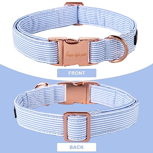 Unique Style Paws Hundehalsband Halsband Verstellbare Halsbänder oder Hundeleinen für Hunde und Katzen Klein Mittelgroß Groß
