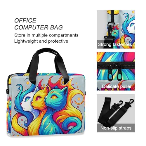 Funda para portátil ALAZA Witchy cat 13-15.6 pulg miniatura 5