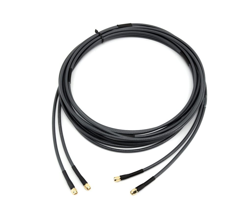 maas funk-elektronik importeur Twin Koaxkabel Belden H155 5m SMA(m) - SMA(m) - für MIMO Antenne
