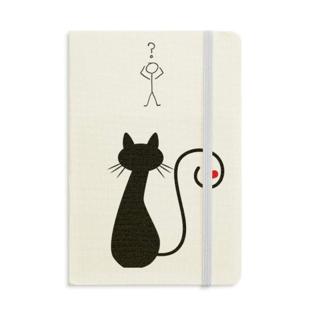 Carnet de notes A5 silhouette chat le cadeau idéal pour écrire