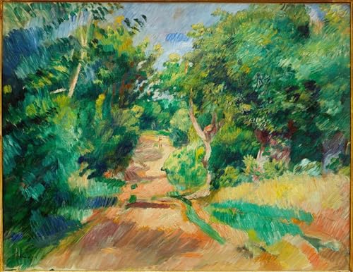 Toile Renoir Les Environs de Varengeville Impression Haute Definition Art Deco Murale