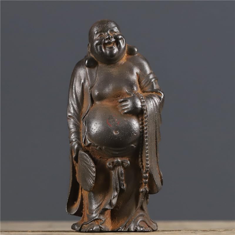 Amazon｜弥勒菩薩 仏像 風水アイテム 弥勒菩薩像 お守り 置物 オブジェ