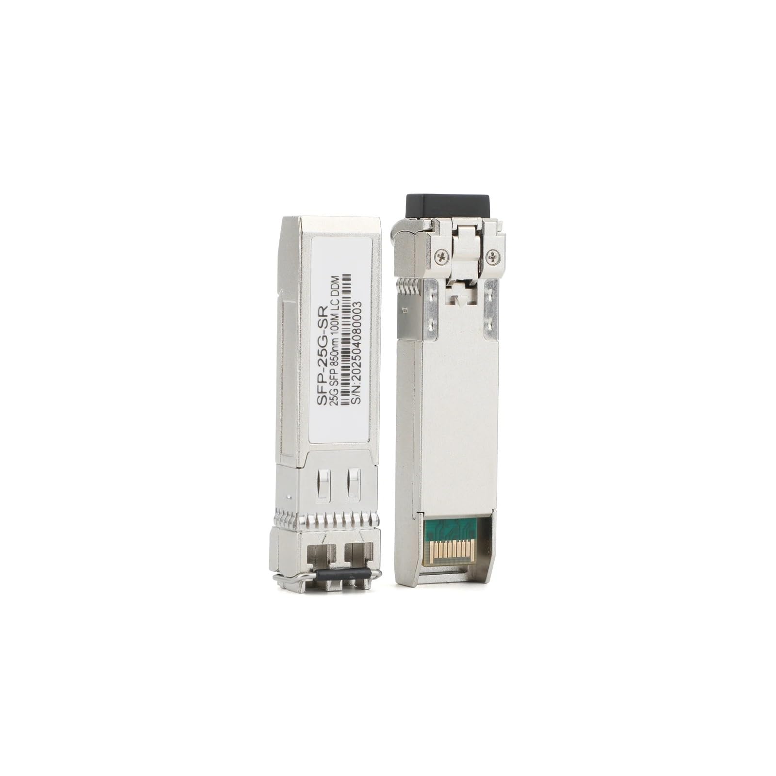 Moduł światłowodowy SFP 25G 850nm/1310 nm, podwójny światłowód LC 100 m/10 km/40 km, multimod/pojedynczy do przełączników Ethernet | 10 km