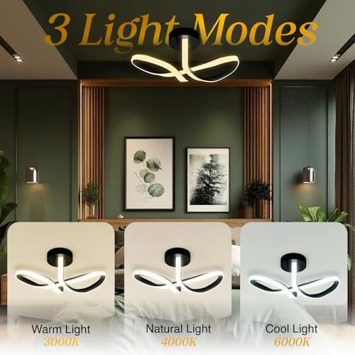 Image of LED Decorative Ceiling & Wall Light | Up to 50W Rated (48W Working Output) | Dual Mount Design | 3 Colour Mode (Warm /Natural /Cool White) | Modern LED Light for Home (Infinity)