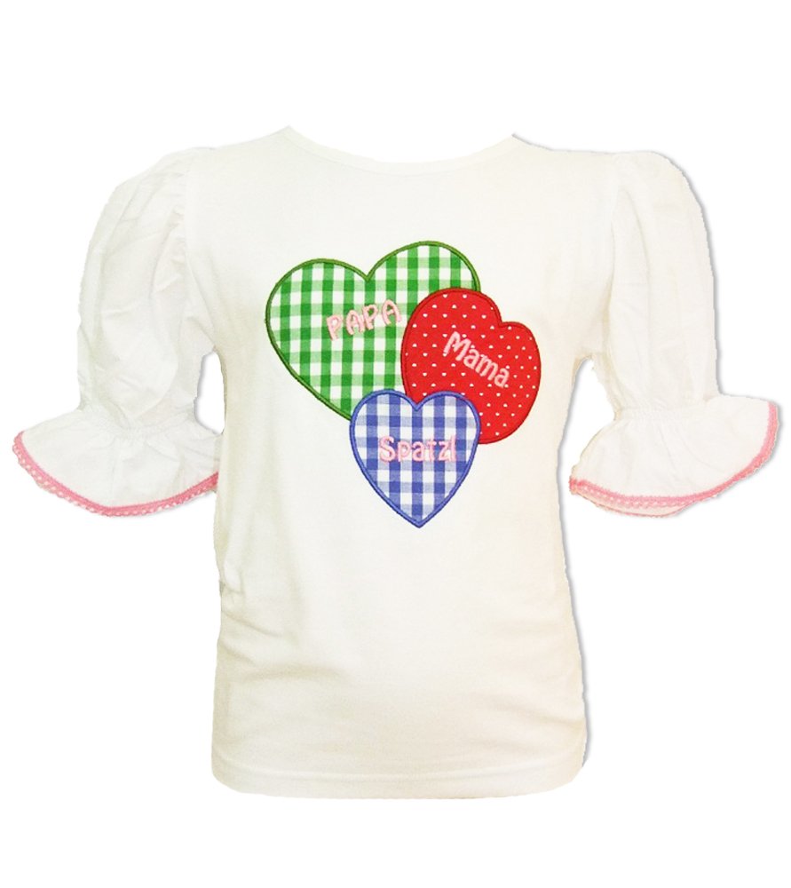 Isar-Trachten Camiseta de Manga Corta - para niño