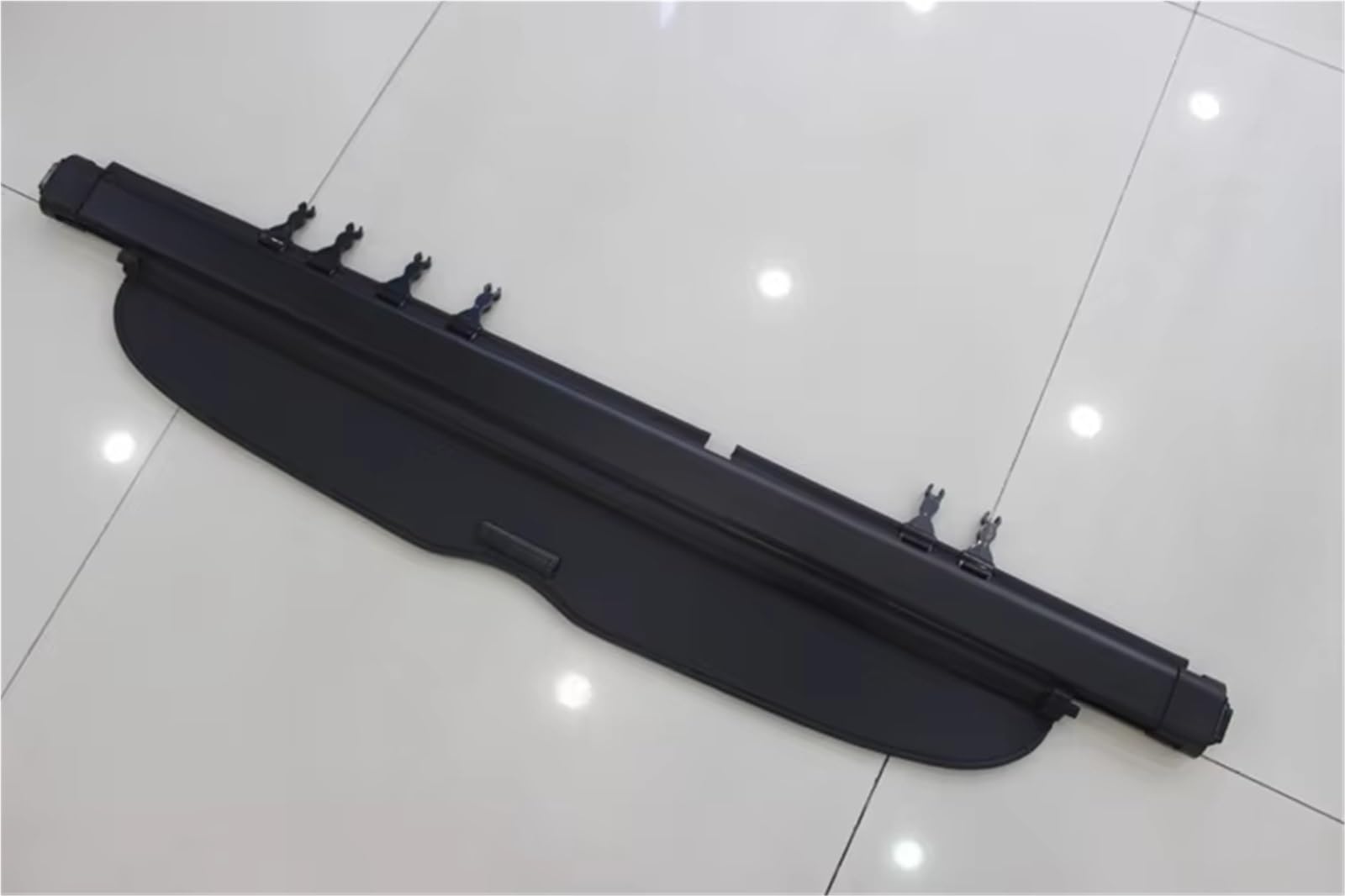 Genérico para Nissan para X-Trail T31 para Rogue 2008-2013 Cubierta Lona Aluminio Carga Trasera Pantalla Privacidad Maletero Protección Seguridad Estante Equipaje Trasero Protector