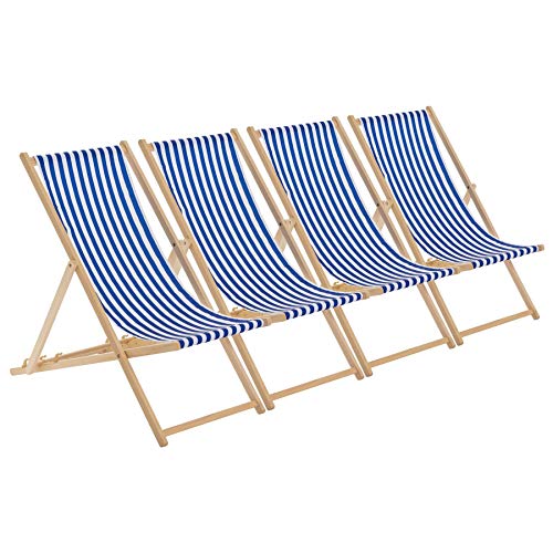 Tumbonas Jardin Exterior Madera Marca Generic