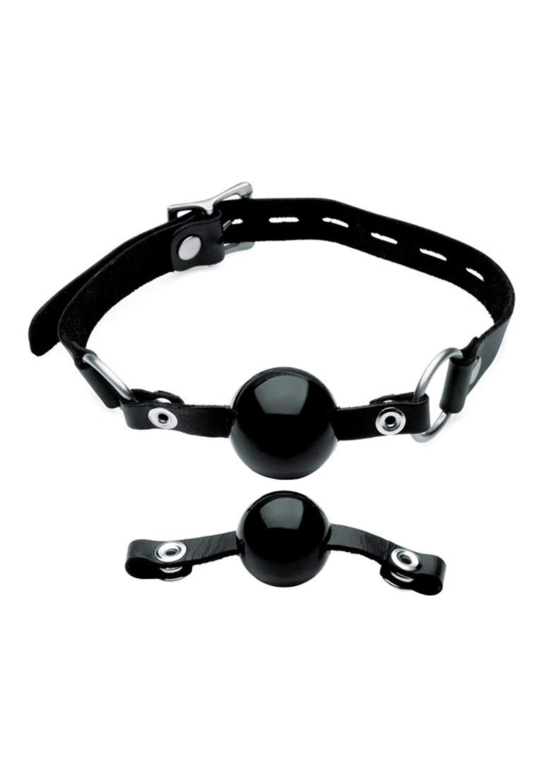 XR Brands Isabella Sinclaire Ballknebel Set IS105, Schwarz