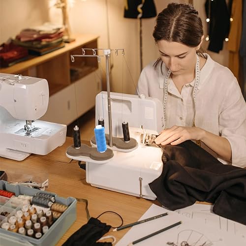 Kit de 60 hilos de poliéster para máquina de coser miniatura 6