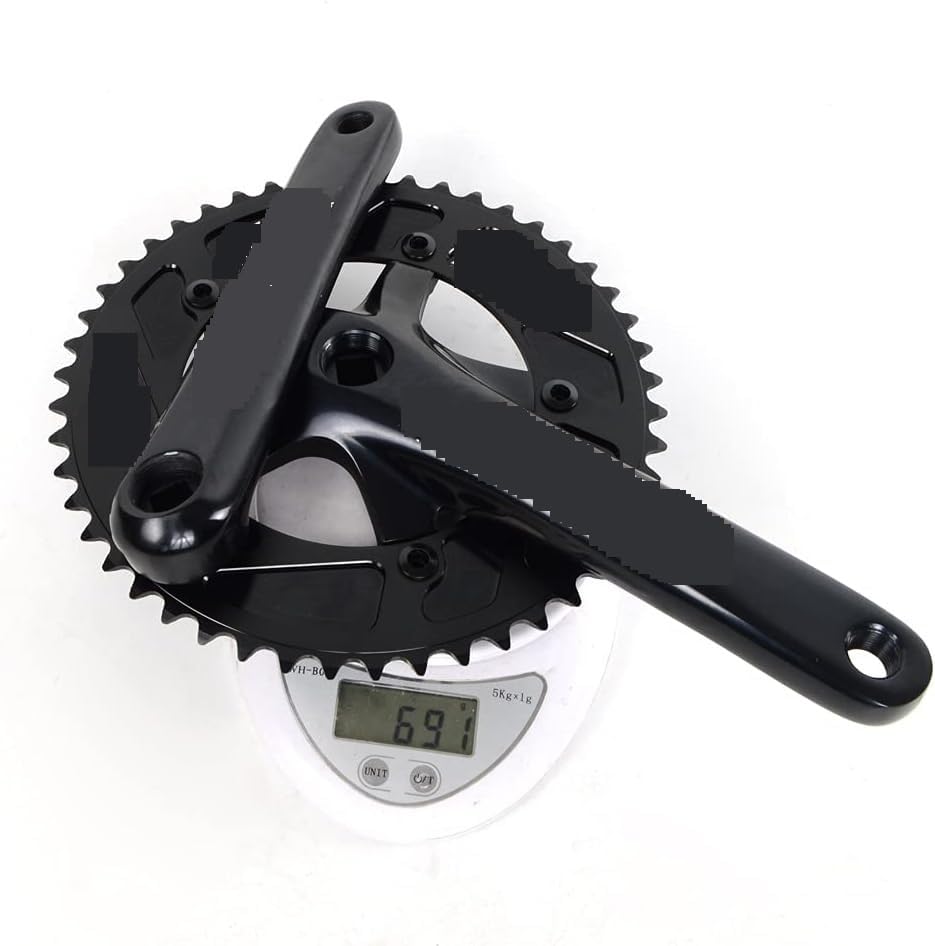 VDLLQYN, Pédalier 48T Ensemble de manivelle de vélo à pignon Fixe 170mm Roue à chaîne en Aluminium vélo de Route à Vitesse Unique vélo Fixe 01,Pédaliers VDLLQYN, Pédalier 48T Ensemble de manivelle de vélo à pignon Fixe 170mm Roue à chaîne en Aluminium vélo de Route à Vitesse Unique vélo Fixe 01,Pédaliers