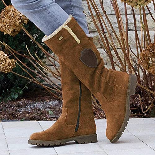 Bottes d'hiver pour femme en coton idéales pour la marche dans le froid - 3