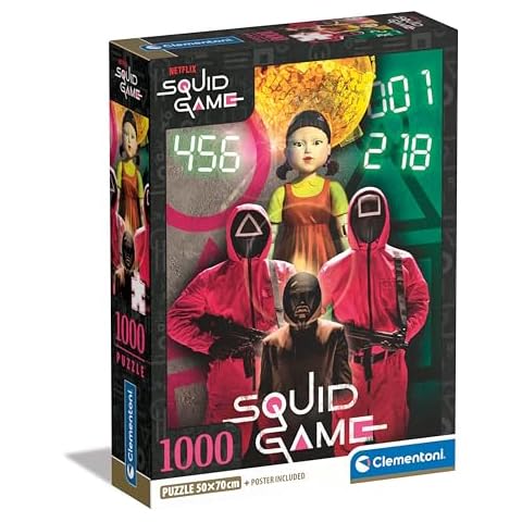 Clementoni Jigsaw Puzzle Squid Game 1000 Pieces Cover