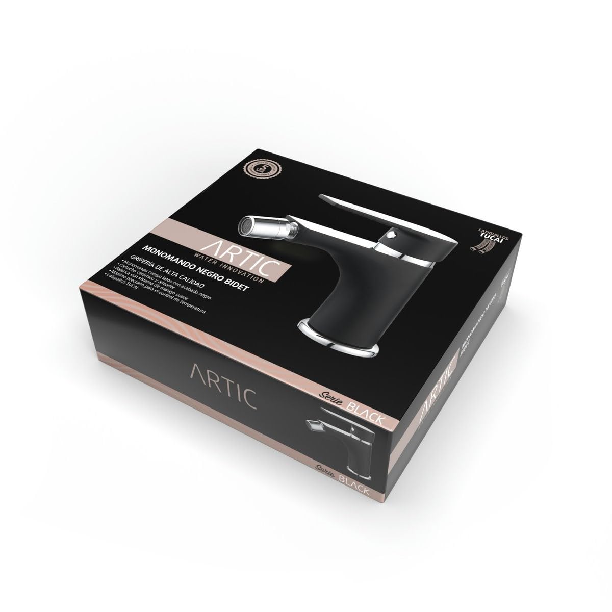 ARTIC Monomando Serie Black