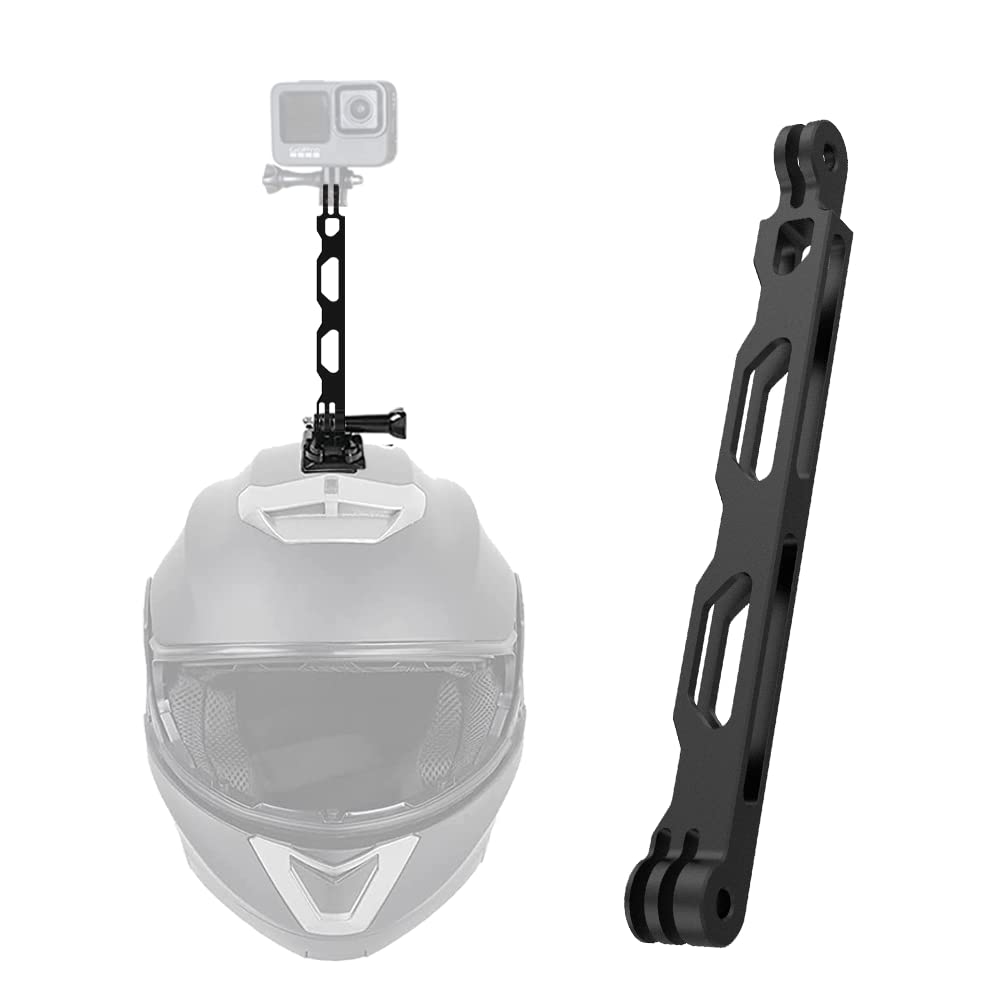Meknic Action Camera Extension Arm Metal Pole Tripod Mount Helmet