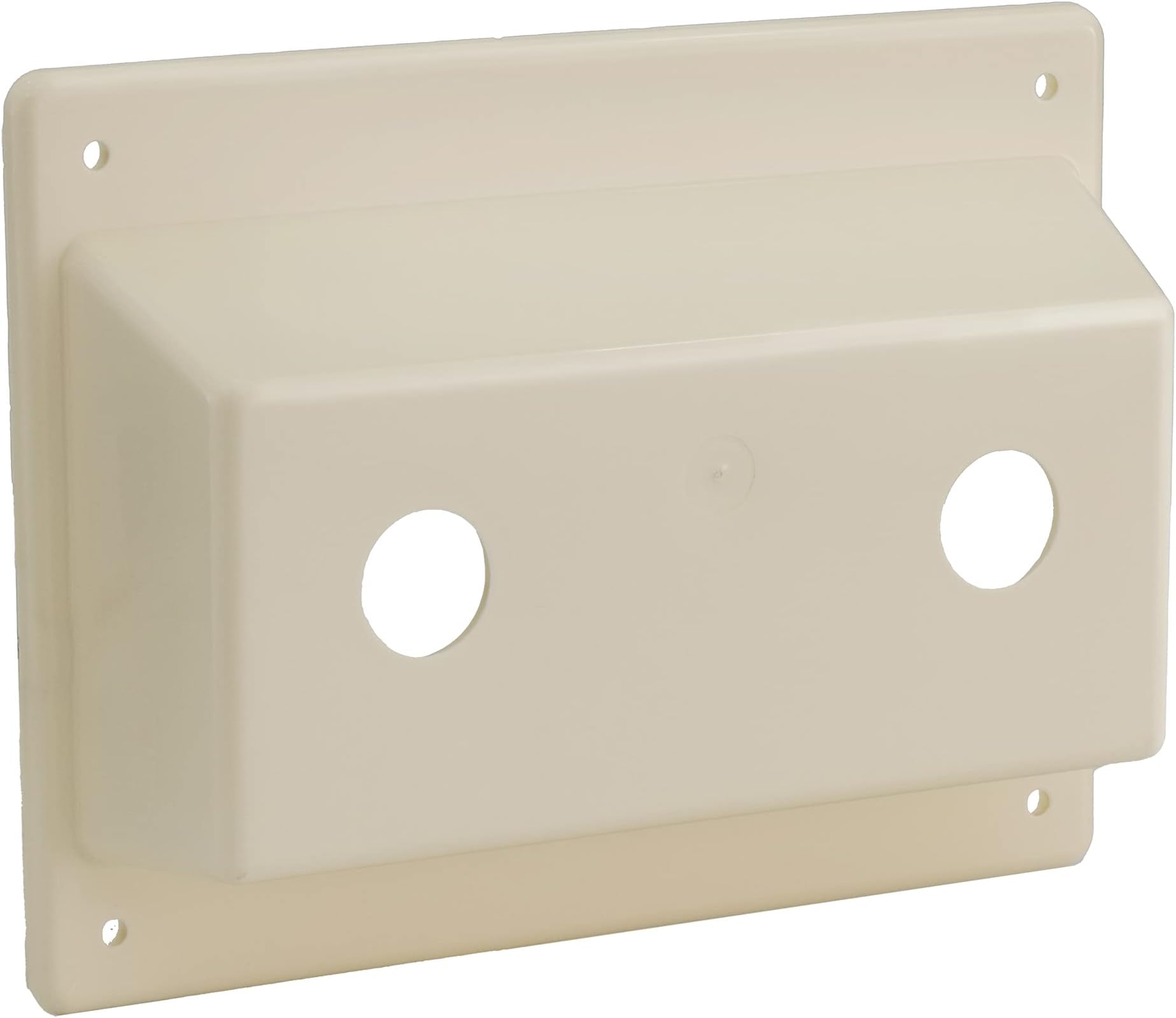 RecPro Faucet Bezel Stand Off Faucet Cover (Parchment