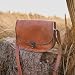 Imagen de Gusti Cuero nature Bolso Bandolera Edda Bolso de Mano Citybag Accesorio Vintage Mujer Bolso Cuero de Cabra Marrón K70