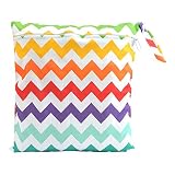 CHIC DIARY Wasserdicht Windeltasche Baby Windelsäckchen Wickeltasche Windeletui für Unterwegs Windel Organiser Beutel