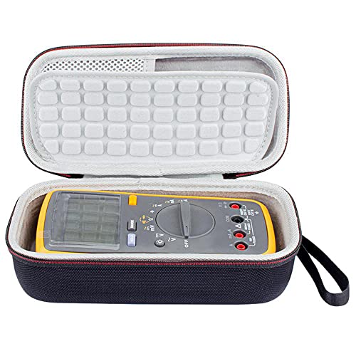 Image of Hard Carrying Case for Fluke F15B+ F17B+ F18B Multimeter Storage Bag(Grey)