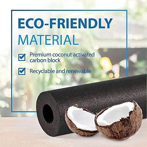 Filterlogic 3Us-Pf01 Under Sink Water Filter, Replacement For Advanced 3Us-Pf01, 3Us-Max-F01H, 3Us-Pf01H, Delta Rp78702, Manitowoc K-00337, K-00338 (Pack Of 1) #TOP3