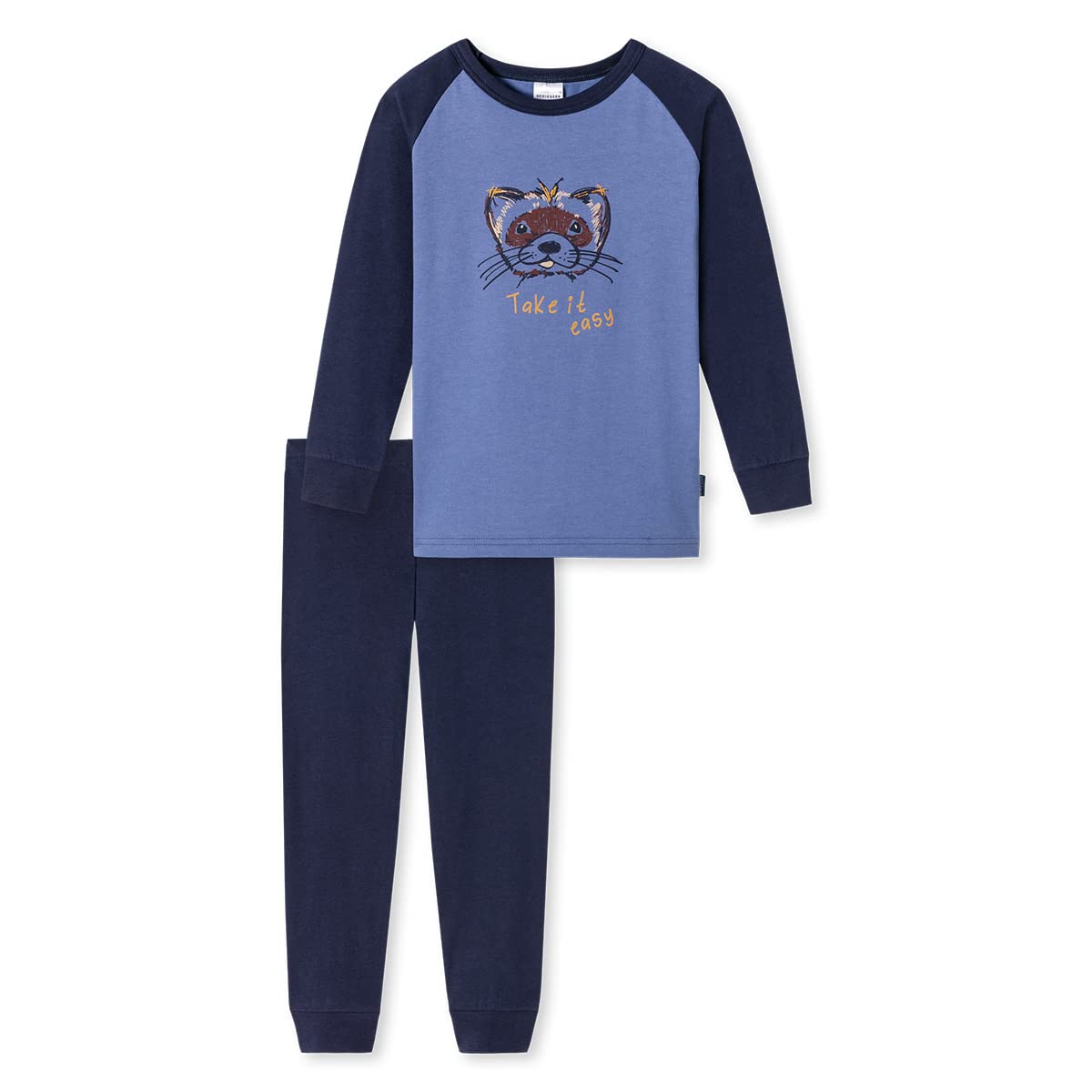 Pigiama Lungo Schiesser Per Bambini E Ragazzi - Set Comodo Per La Notte