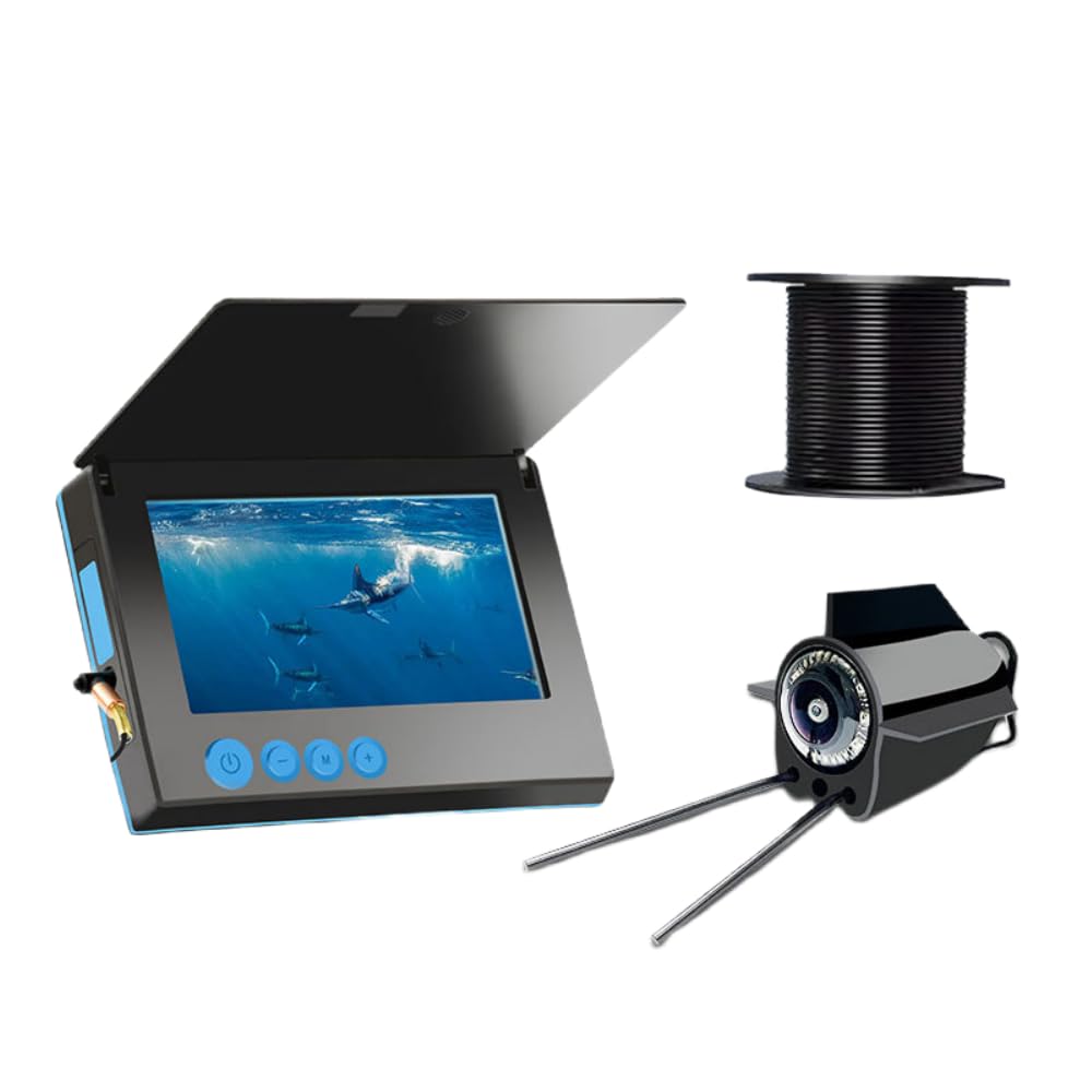Amazon | TAYTHI 水中カメラ 探魚器 可視魚群探知機 220°広角 超高精細