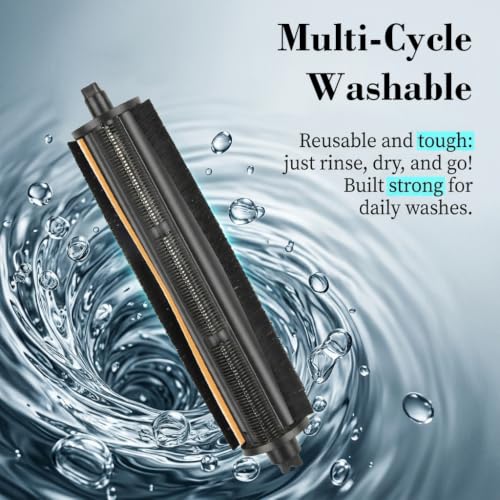 Image of HASTHIP Main Brushes for Dreame L40 Ultra AE / X40 Ultra / X30 Ultra | L30 Ultra /L20 Ultra /L10s Ultra /L10s Pro Ultra /X40 Master Robot Vacuum, S10 /P10 /P50 Series Roller Cleaning Tools