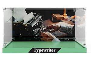 Acrylic Display Case for LEGO Ideas Typewriter 21327