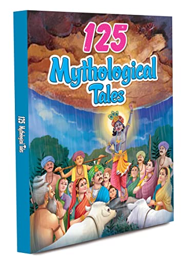 Image of GOLDEN MINDS 125 Mythological Tales for Kids - Fascinating Stories of Gods, Indian Culture & Adventures | Vibrant Illustrated Stories Of Myths for (Ages 5-18)