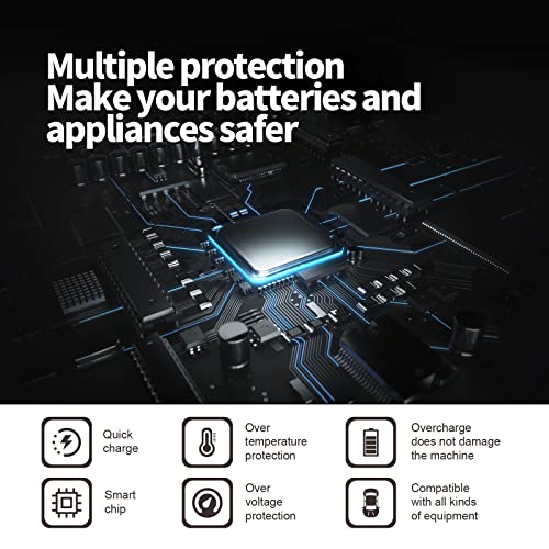 1000w Inverter 12V to 110V AC Battery Inverter with 3 AC Outlets, Power Inverter 1000w for Vehicles/RV/Camping - Image 7