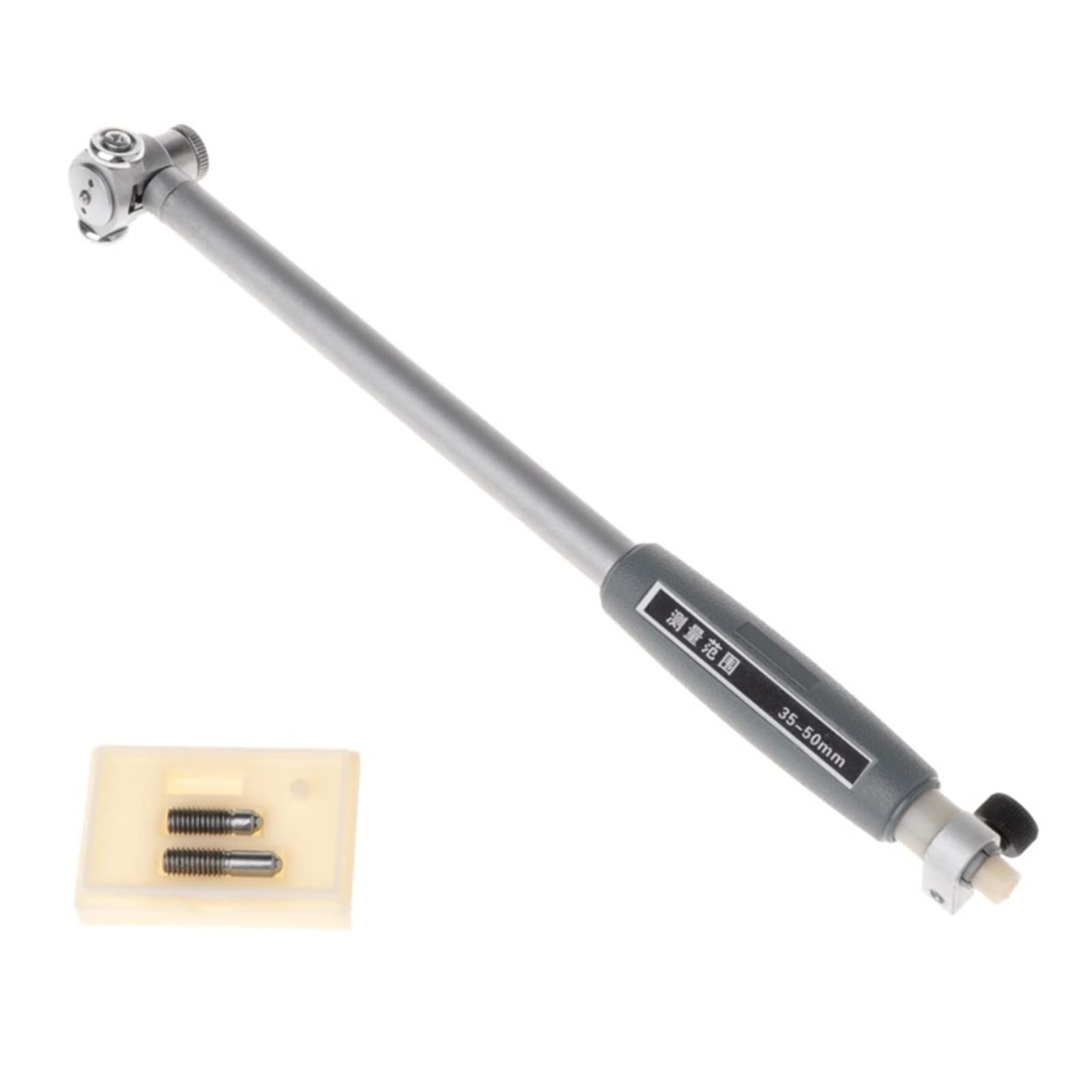 Indicatore del Comparatore, Dial Bore Gauge Bore Dial Indicator Asta di misurazione Foro Profondo Strumenti di misurazione Gauge Indicatore di Test Accurato(35-50mm)