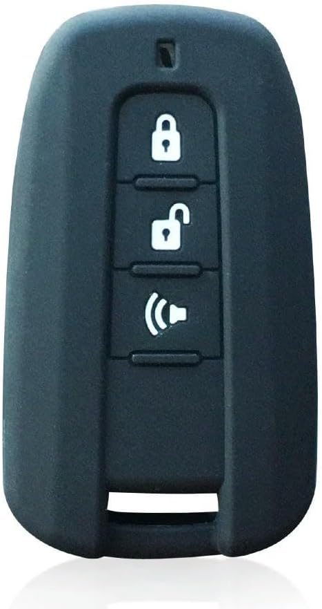 MonociticCar Key Cover Buttons Silicone Key Case Remote Holder Cover - for SsangYong Kyron 2 Sanka actyon Korando tivoli